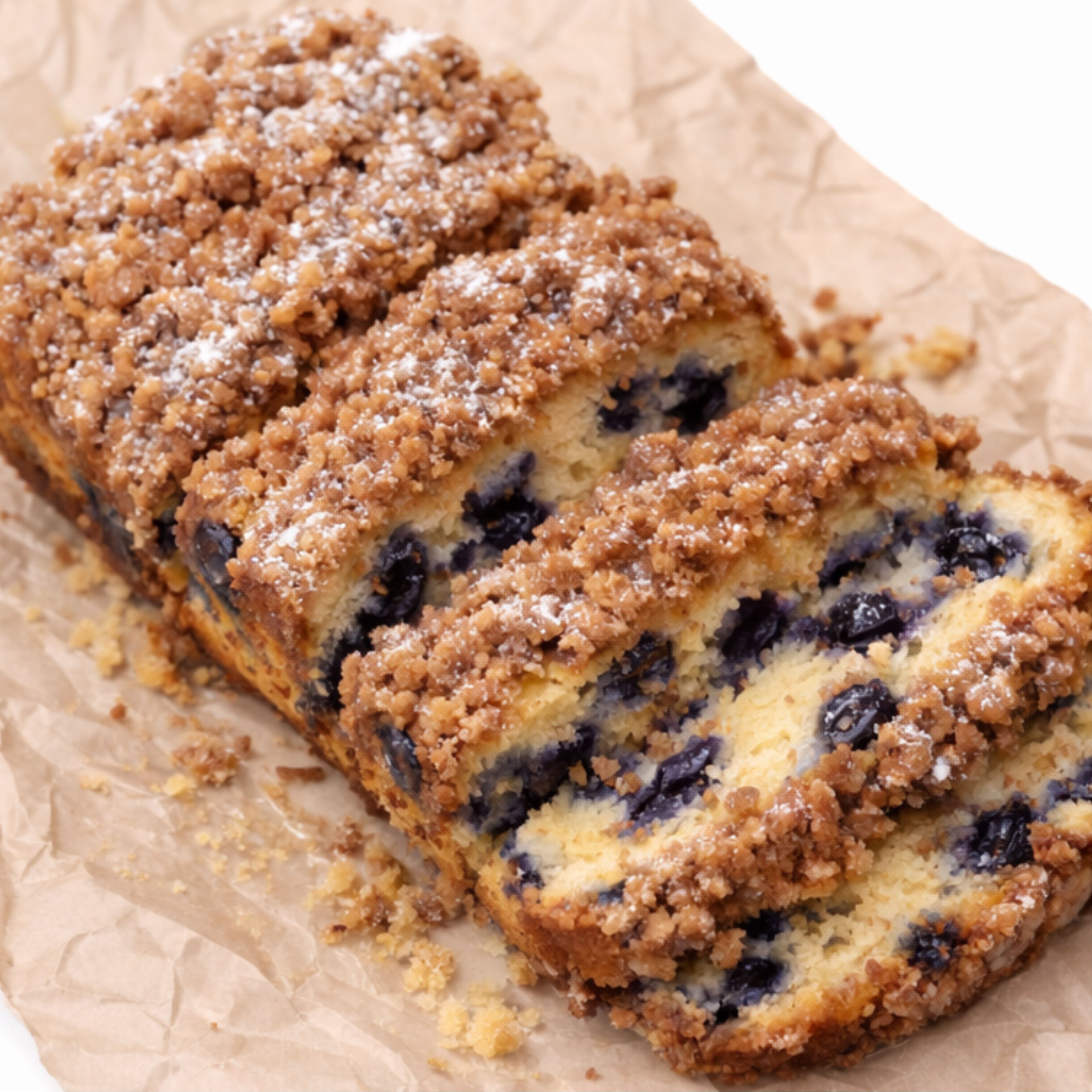 Blueberry Coffee Cake w/Cinnamon Streusel photo